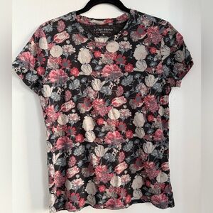 Short sleeve floral top by Lucky Brand